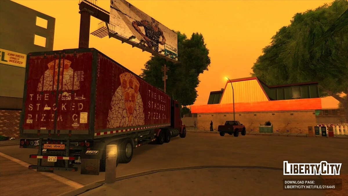 Brute Truck Trailer (+ Extras) / GTA San Andreas