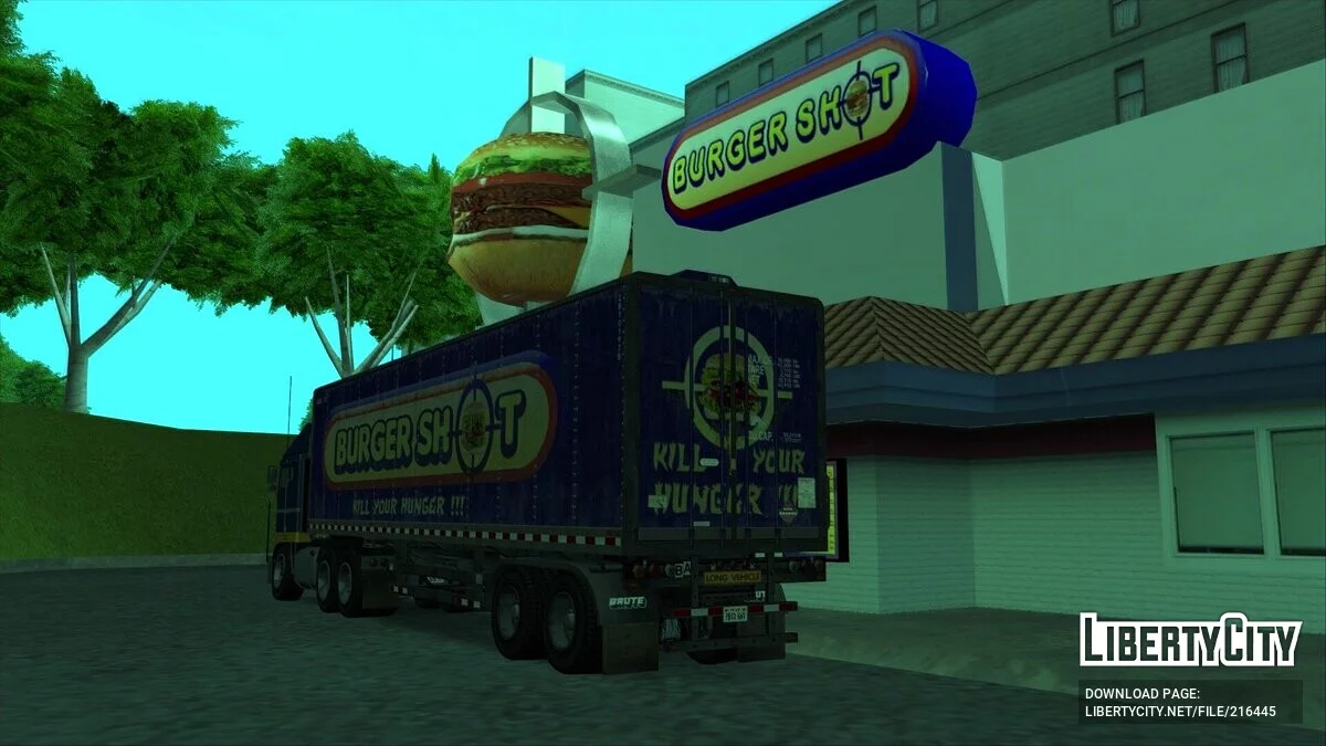 Brute Truck Trailer (+ Extras) / GTA San Andreas