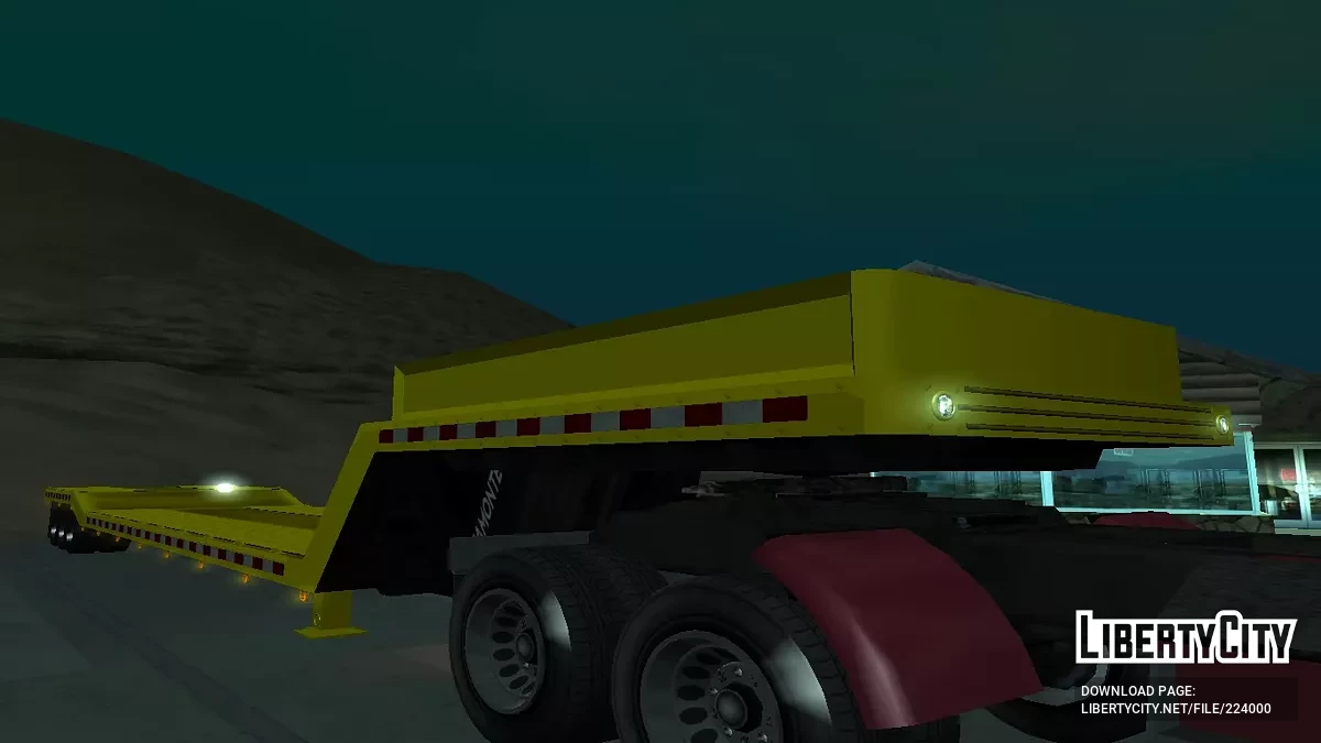 Причіп Brutamonte Lowboy / GTA San Andreas