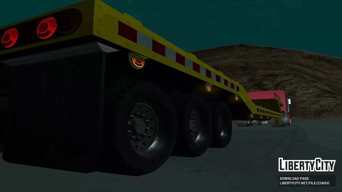Причіп Brutamonte Lowboy / GTA San Andreas