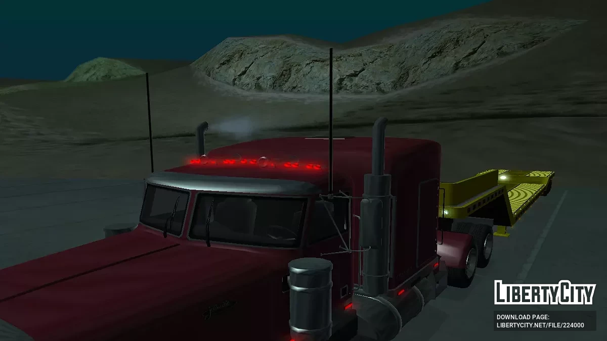 Причіп Brutamonte Lowboy / GTA San Andreas