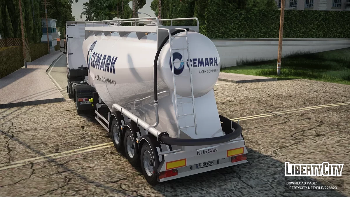 Semi-trailer Semen Cemark / GTA San Andreas