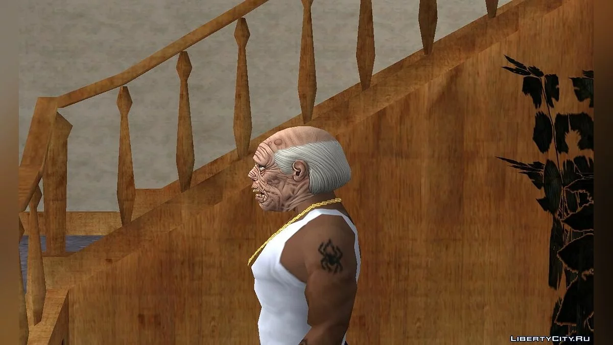 Máscaras de zumbis feios / GTA San Andreas