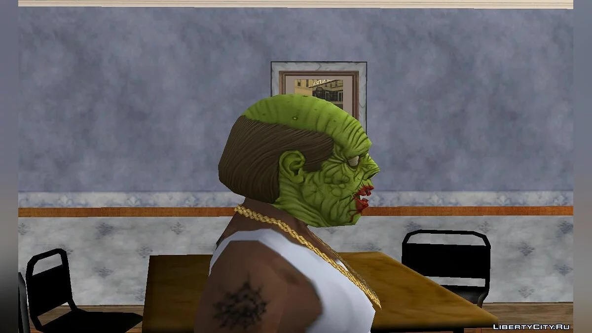 Máscaras de zumbis feios / GTA San Andreas