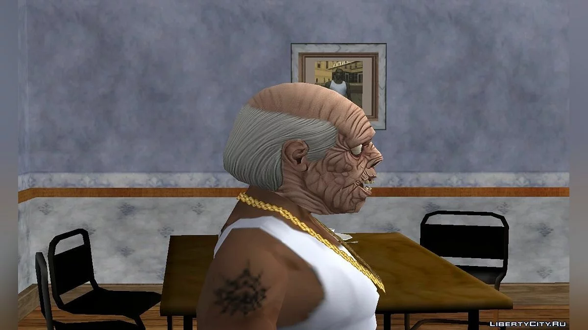 Máscaras de zumbis feios / GTA San Andreas