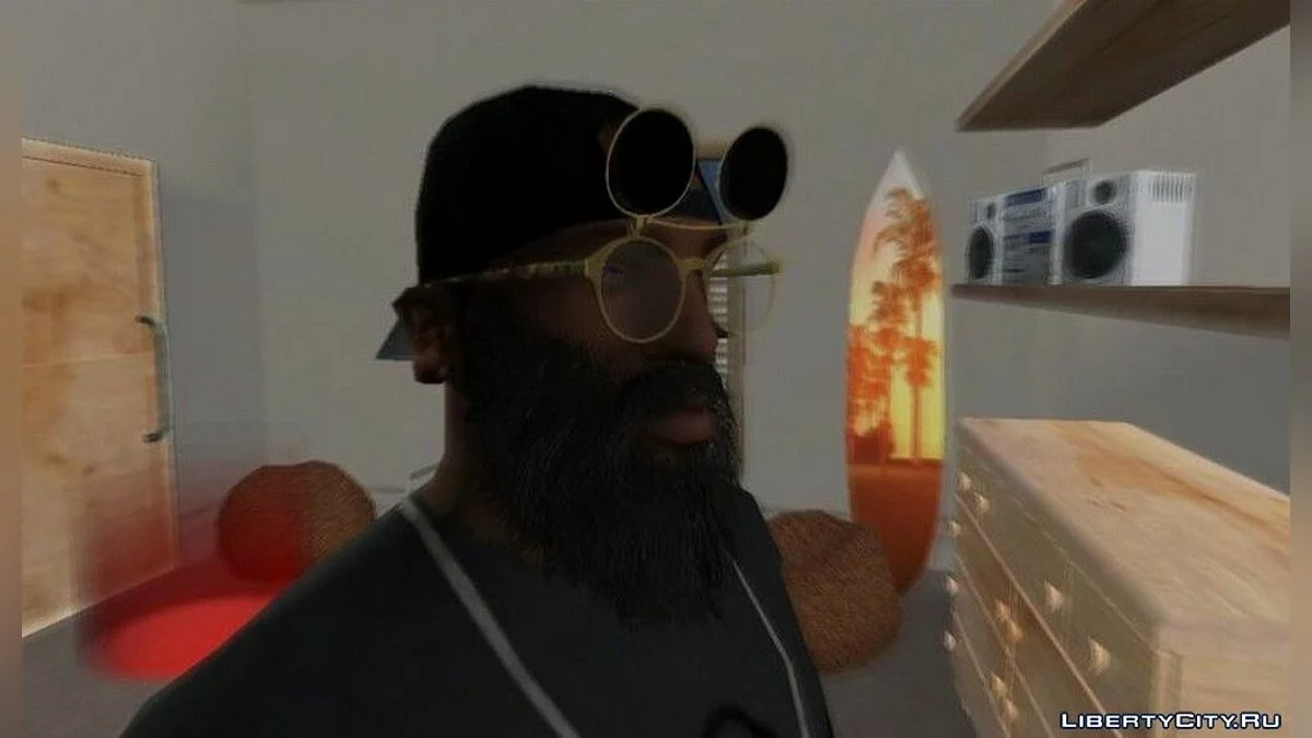 New Glasses for CJ 2019 / GTA San Andreas