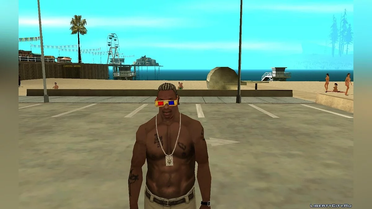 3D-Brille für Carl / GTA San Andreas