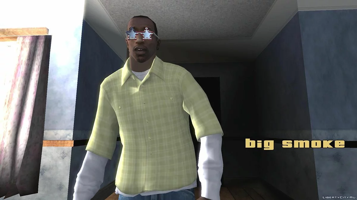 Окуляри для Карла з GTA Online Дня Незалежності / GTA San Andreas