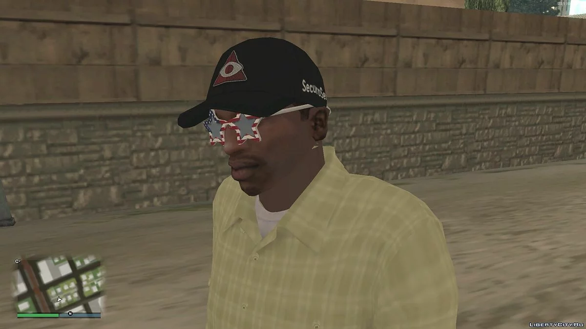 Окуляри для Карла з GTA Online Дня Незалежності / GTA San Andreas