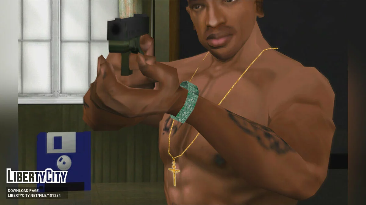 Fixed Watch Model (with two bracelet/wristband) / GTA San Andreas