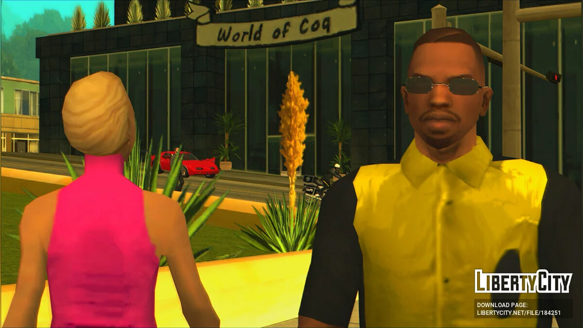 Men's Glasses / GTA San Andreas