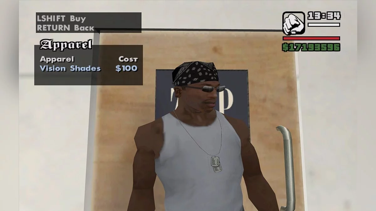 Agent Smith's Glasses / GTA San Andreas
