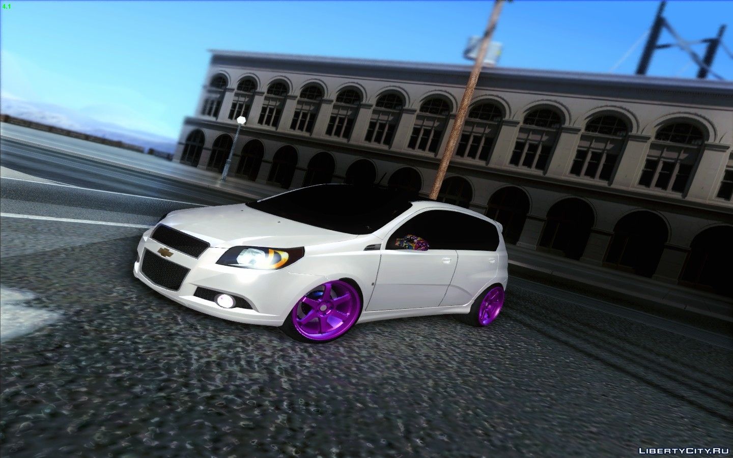 Download Chevrolet Aveo LT Tuning for GTA San Andreas