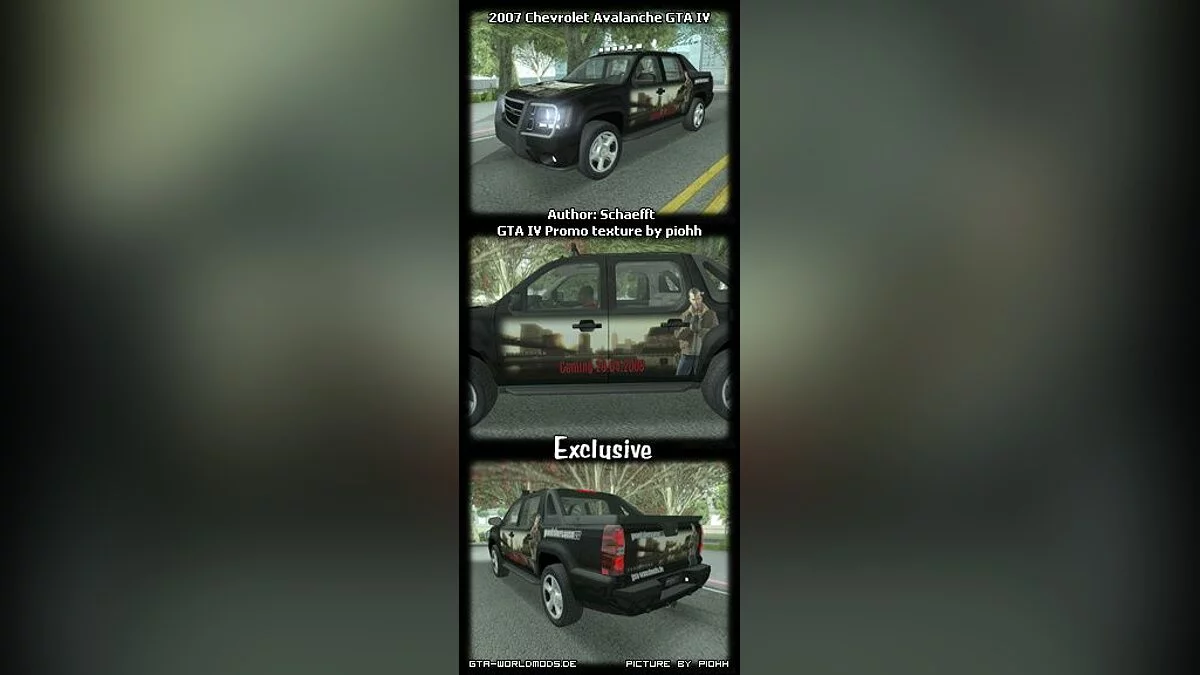 Chevrolet Avalanche / GTA San Andreas
