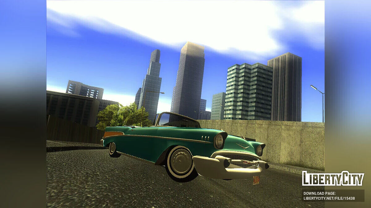 1957 Chevrolet Bel Air Convertible / GTA San Andreas