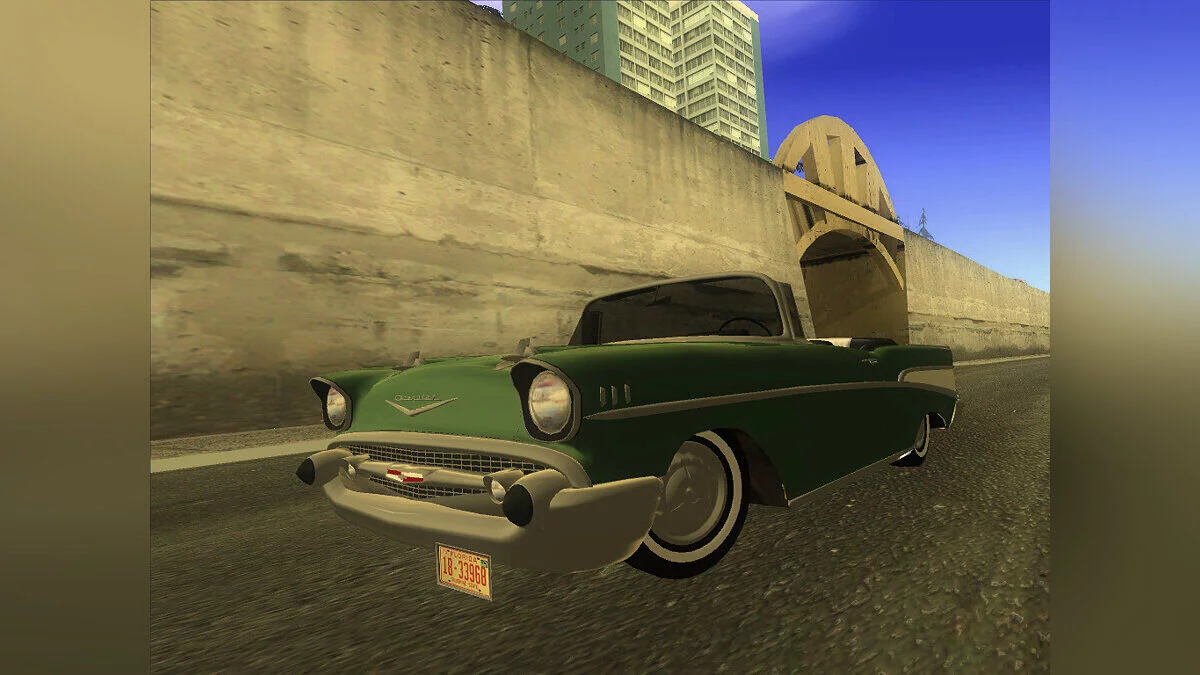 1957 Chevrolet Bel Air Convertible / GTA San Andreas