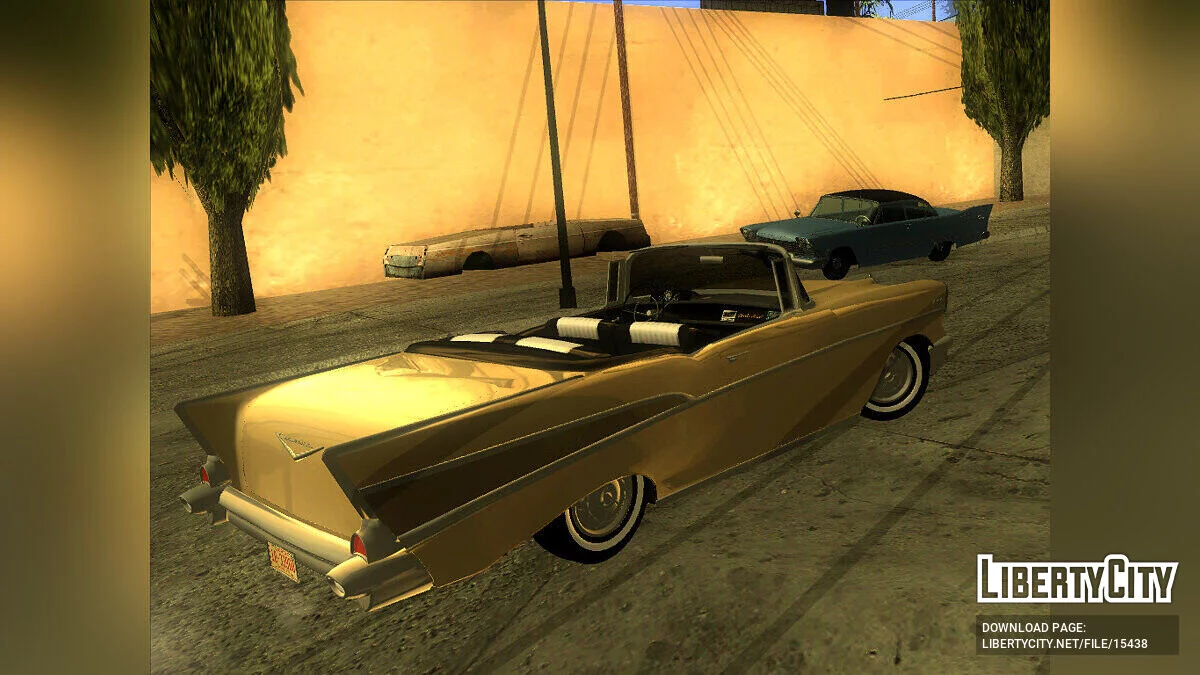 1957 Chevrolet Bel Air Convertible / GTA San Andreas