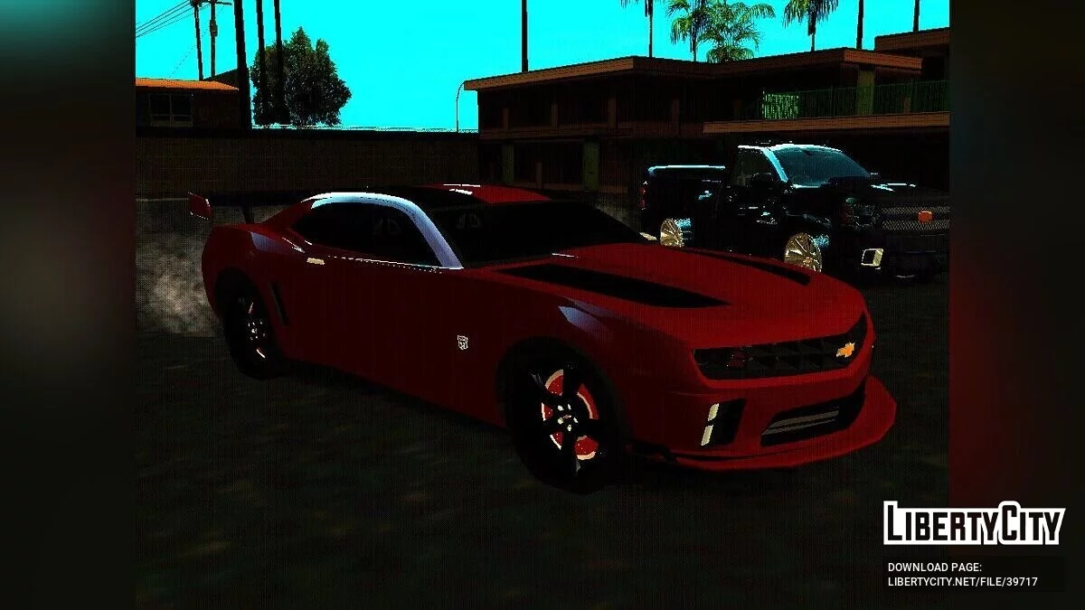 2012 Chevrolet Camaro SS - Transformers 3 / GTA San Andreas