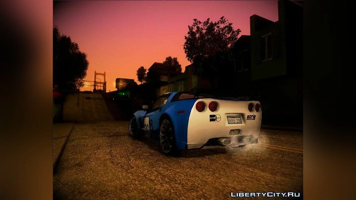 Chevrolet Corvette Z06 Тюнінгований / GTA San Andreas
