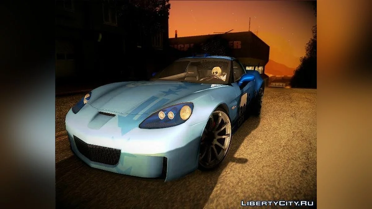 Chevrolet Corvette Z06 Тюнінгований / GTA San Andreas