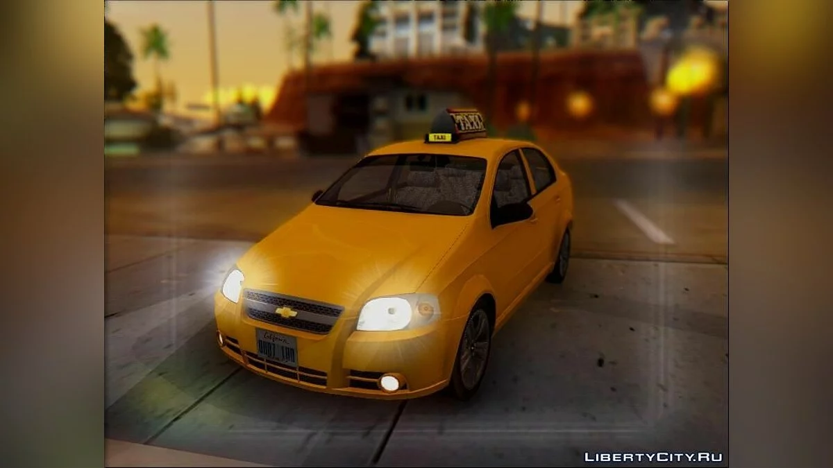 Chevrolet Aveo Таксі / GTA San Andreas