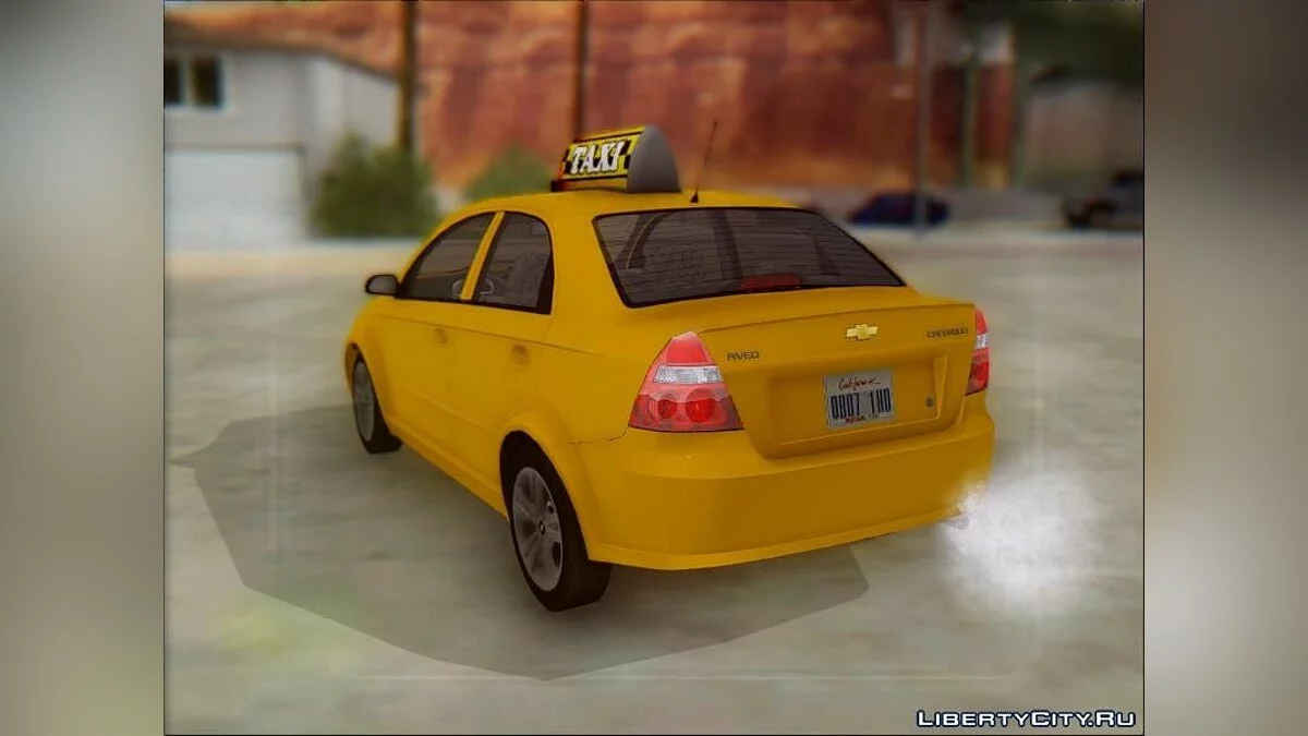 Chevrolet Aveo Таксі / GTA San Andreas