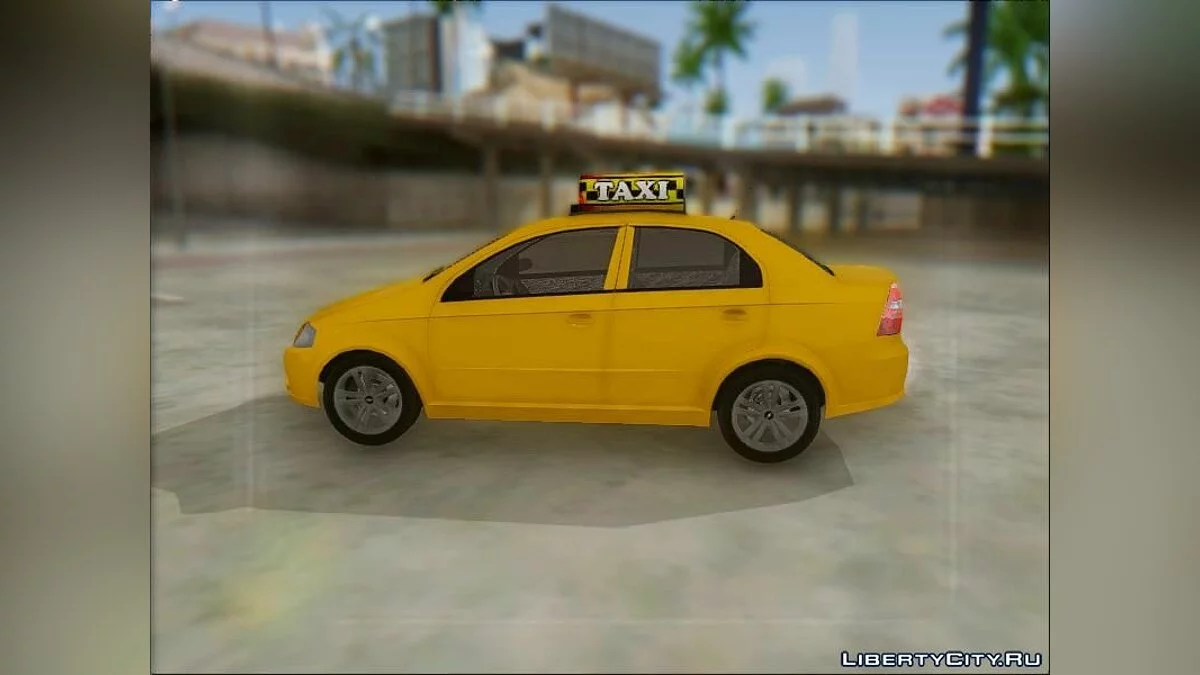 Chevrolet Aveo Таксі / GTA San Andreas