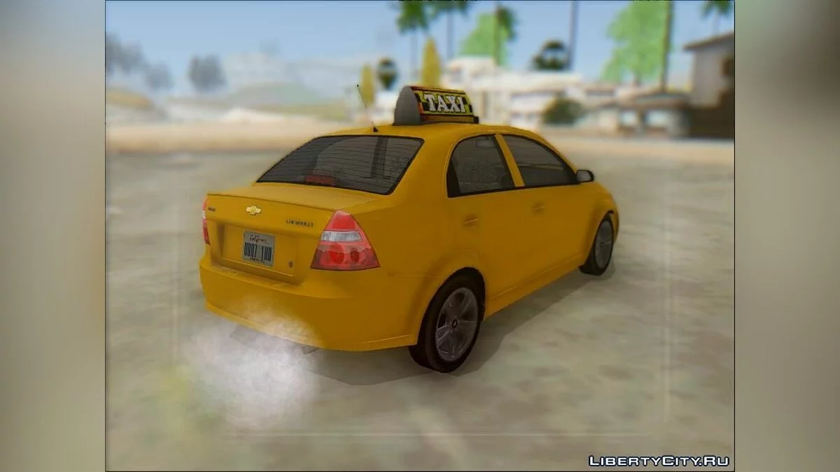 Chevrolet Aveo Таксі / GTA San Andreas