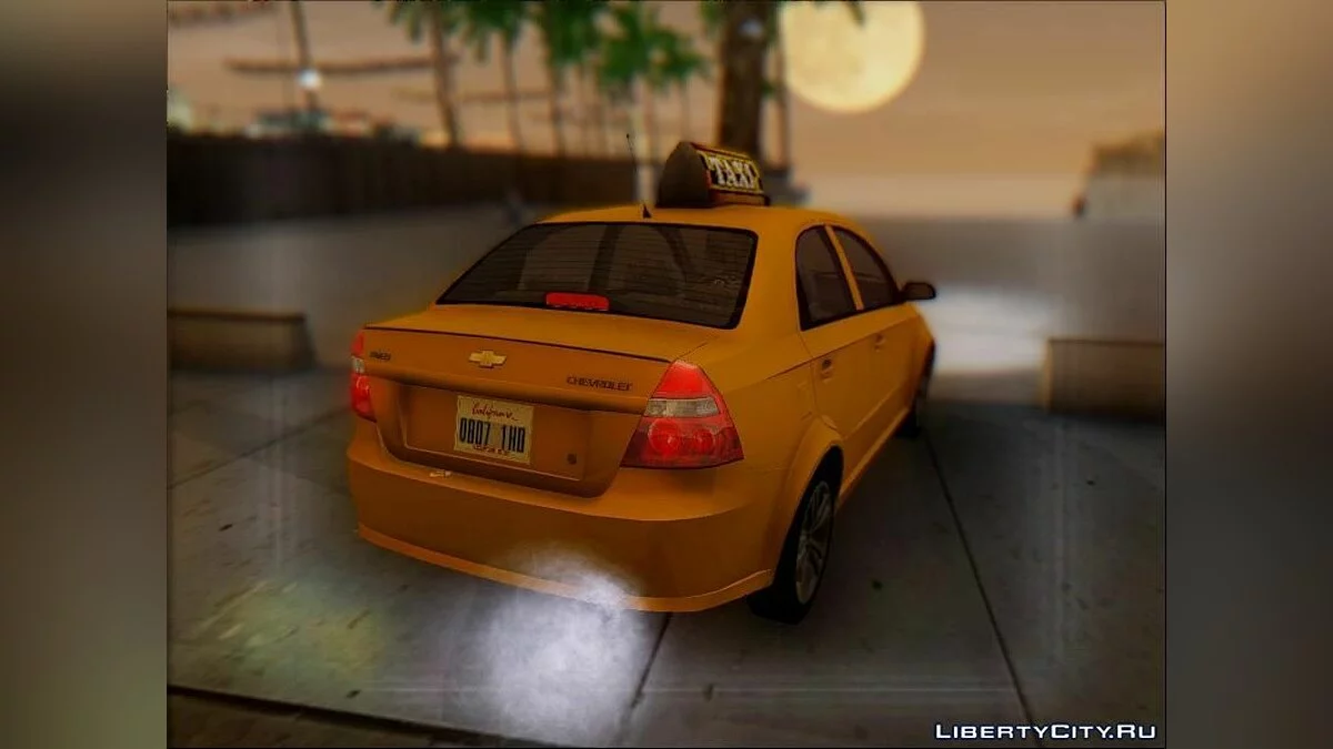 Chevrolet Aveo Таксі / GTA San Andreas