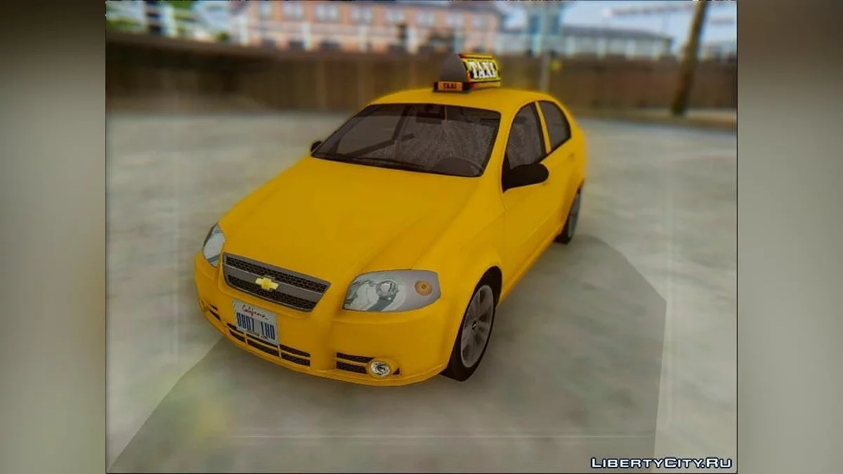 Chevrolet Aveo Таксі / GTA San Andreas
