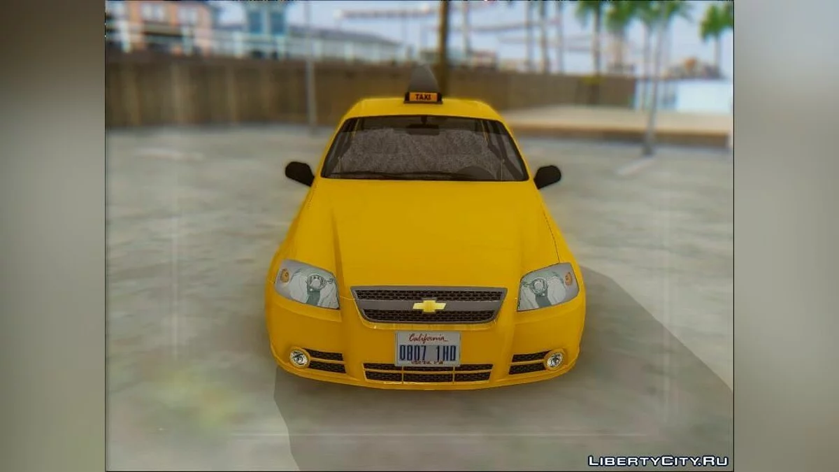 Chevrolet Aveo Таксі / GTA San Andreas