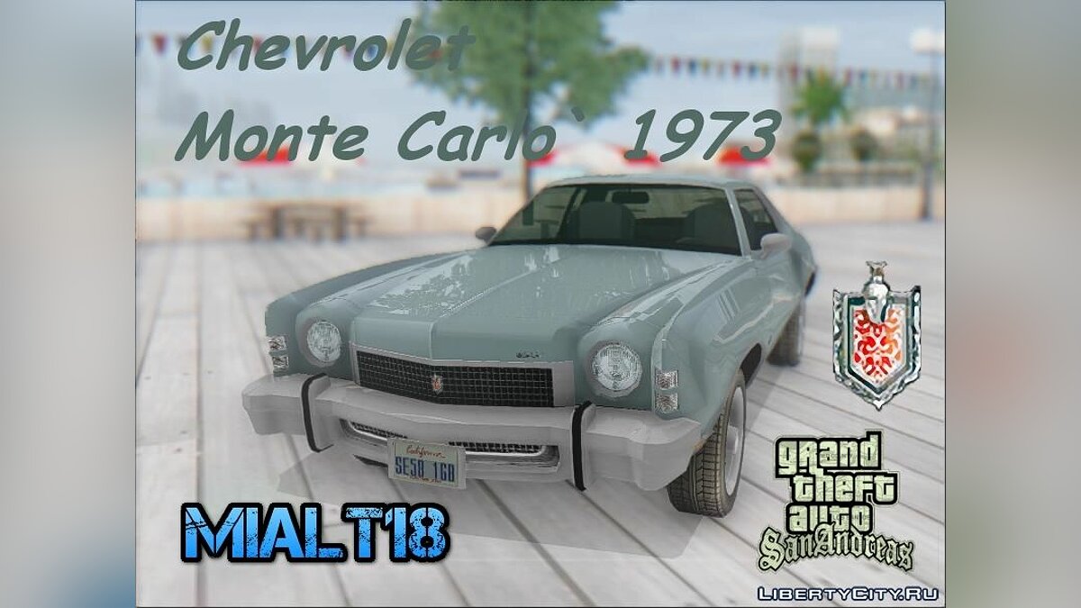 Download Chevrolet Monte Carlo '73 for GTA San Andreas