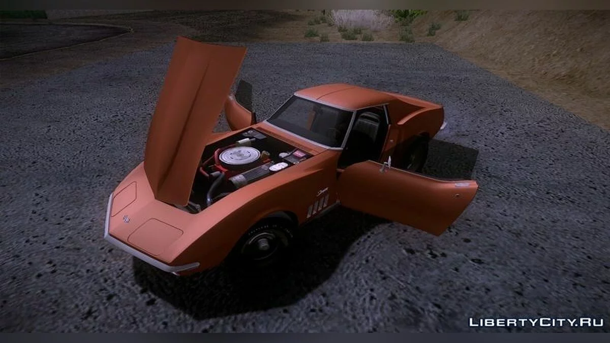 1969 Chevrolet Corvette C3 Stingray T-Top / GTA San Andreas