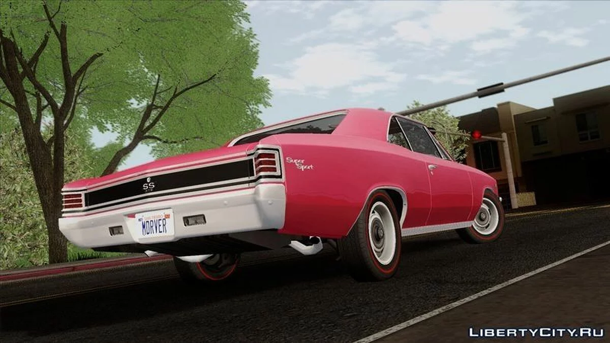 1967 Chevrolet Chevelle SS 396 L78 Hardtop Coupe / GTA San Andreas