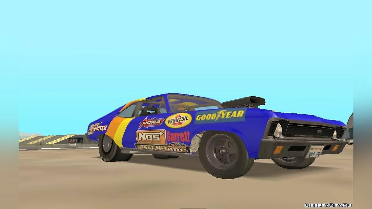 Chevy Nova NOS DRAG [Beta] / GTA San Andreas