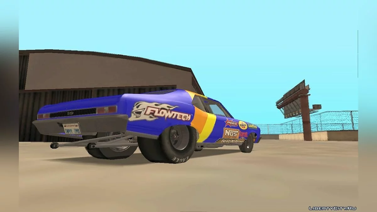 Chevy Nova NOS DRAG [Beta] / GTA San Andreas