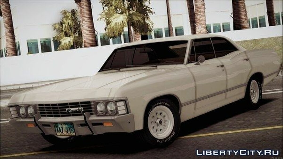 Chevrolet Impala 1967 Supernatural para GTA San Andreas