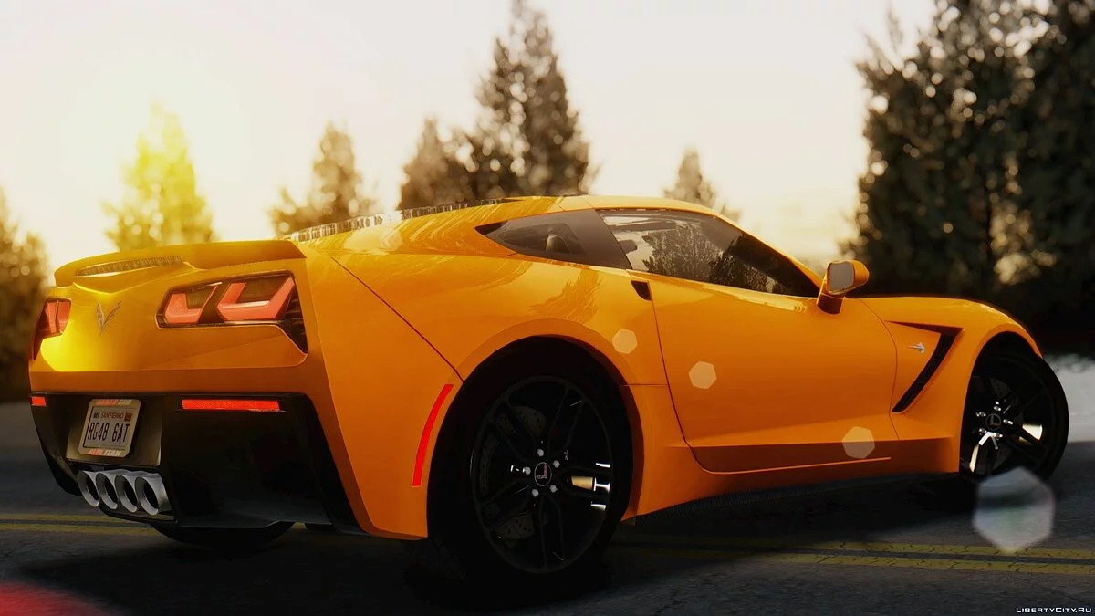 Chevrolet Corvette C7 Stingray 2014 1.0.1 / GTA San Andreas