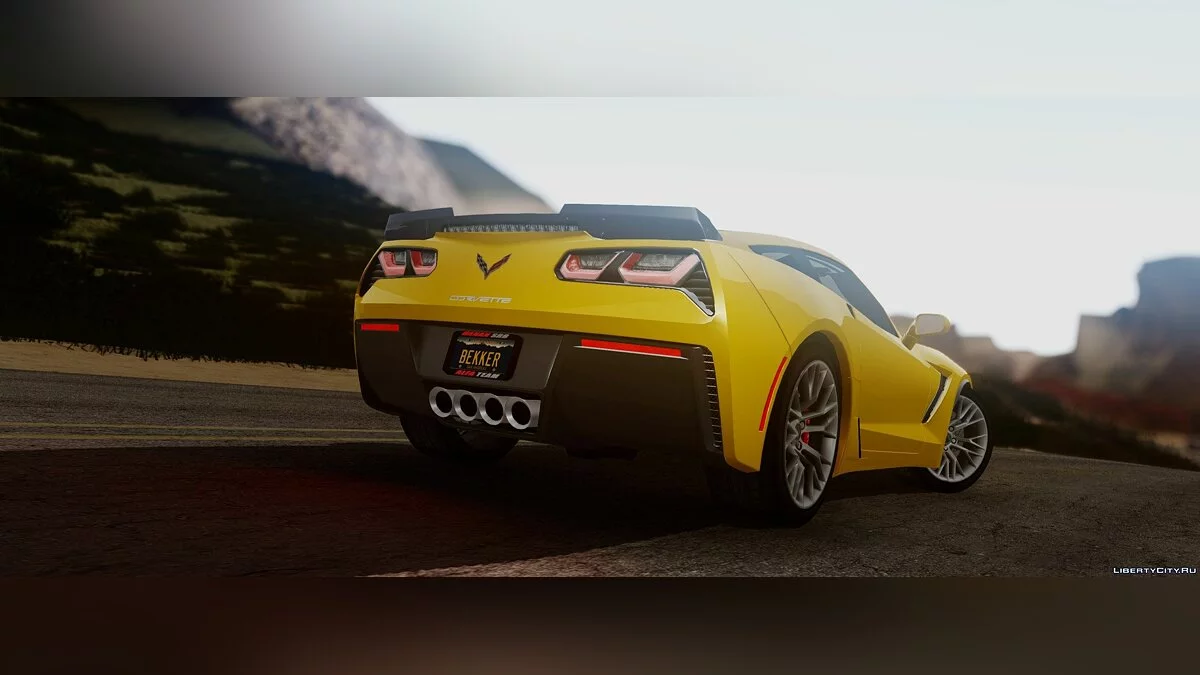 Chevrolet Corvette Z06 2015 1.0.1 / GTA San Andreas