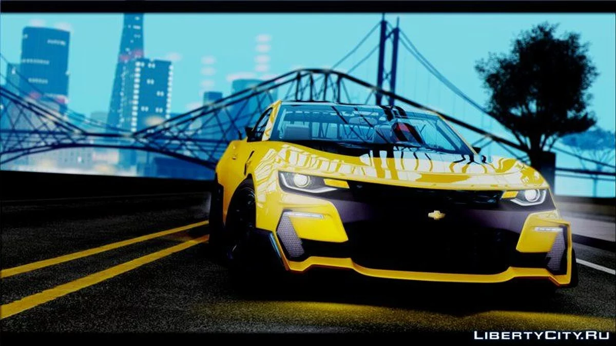 2016 Chevrolet Camaro SS Bumblebee Transformers 5 / GTA San Andreas