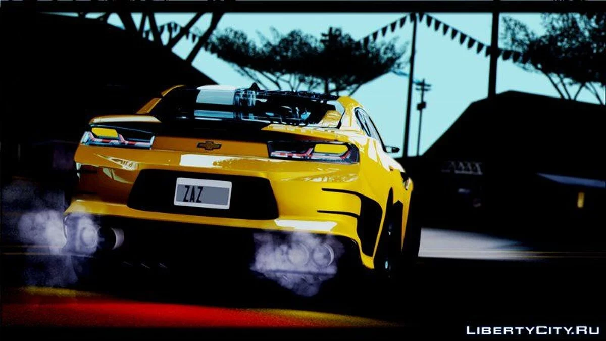 2016 Chevrolet Camaro SS Bumblebee Transformers 5 / GTA San Andreas