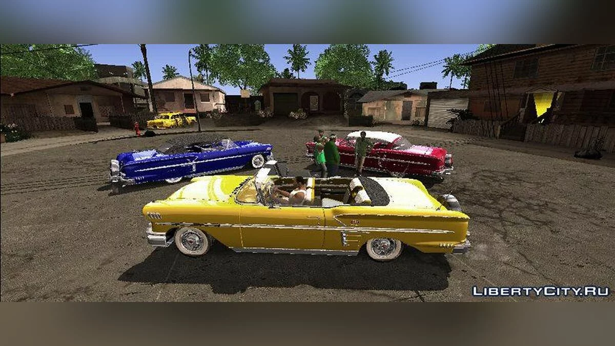 1958 Chevrolet Impala Sport Coupe V8 convertible/hardtop / GTA San Andreas