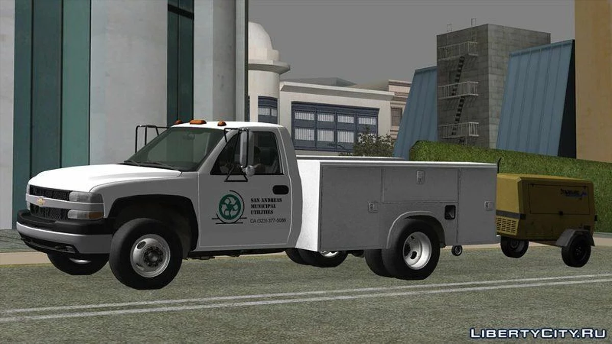 Chevrolet Silverado 3500HD Utility 2001 / GTA San Andreas
