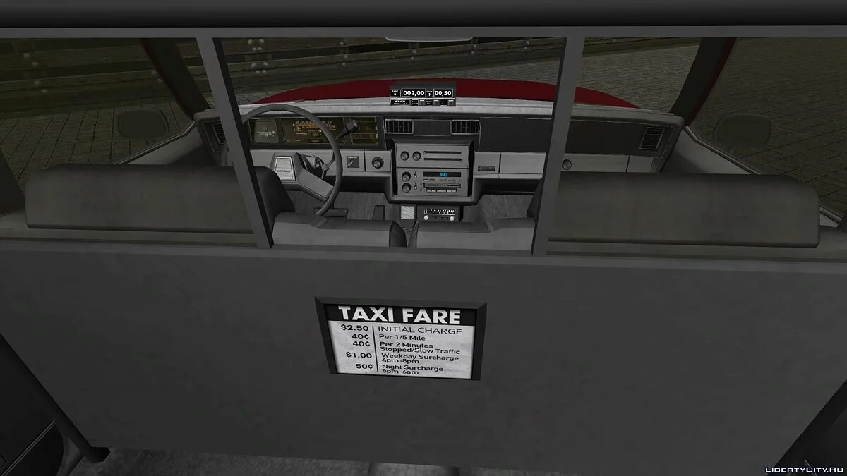 Taxi Chevrolet Impala 1985 / GTA San Andreas