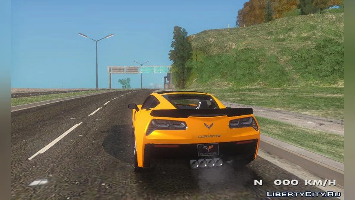Chevrolet Corvette Stingray Z06 / GTA San Andreas