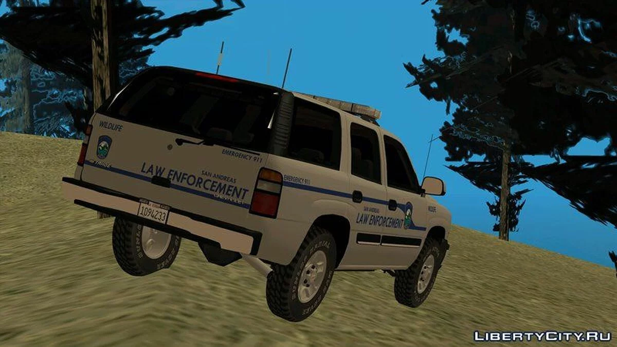 Chevrolet Tahoe Wildlife State Police 2004 / GTA San Andreas