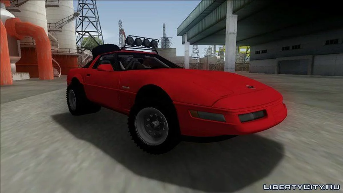 Chevrolet Corvette C4 \"Rusty Rebel\" / GTA San Andreas