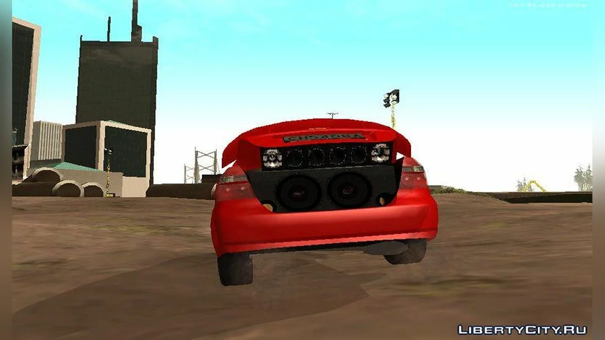 Chevrolet Aveo Sedan 2008 LT with Sound / GTA San Andreas