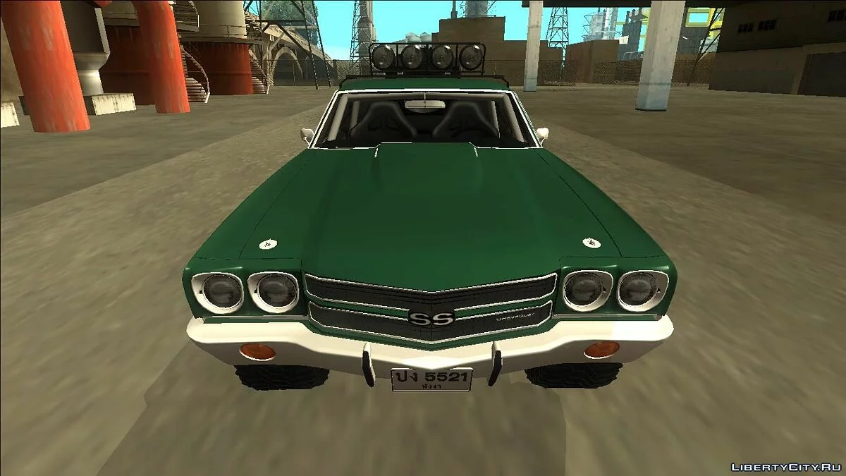 1970 Chevrolet El Camino SS Rebelde Oxidado / GTA San Andreas