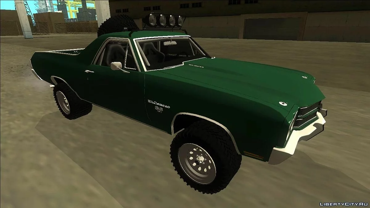 1970 Chevrolet El Camino SS Rebelde Oxidado / GTA San Andreas